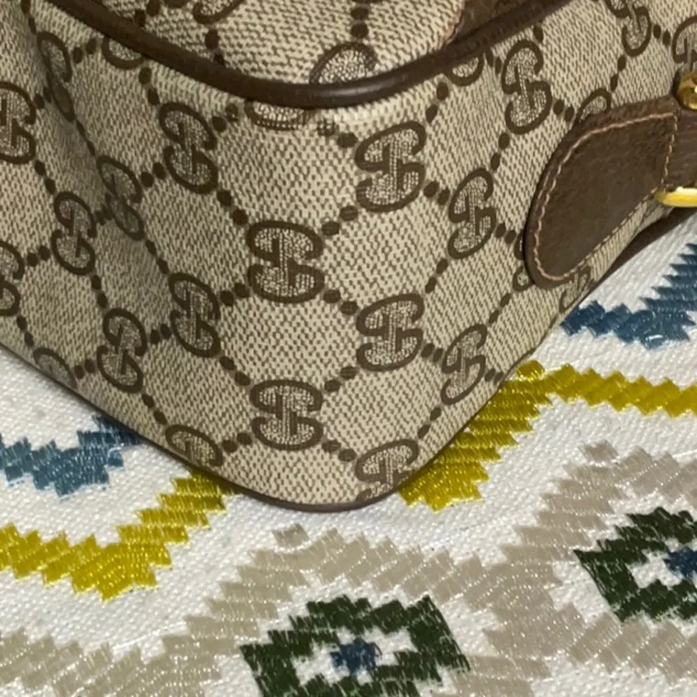 Gucci vintage GG Supreme Web Sherry Line Shoulder Bag - Picture 10 of 16